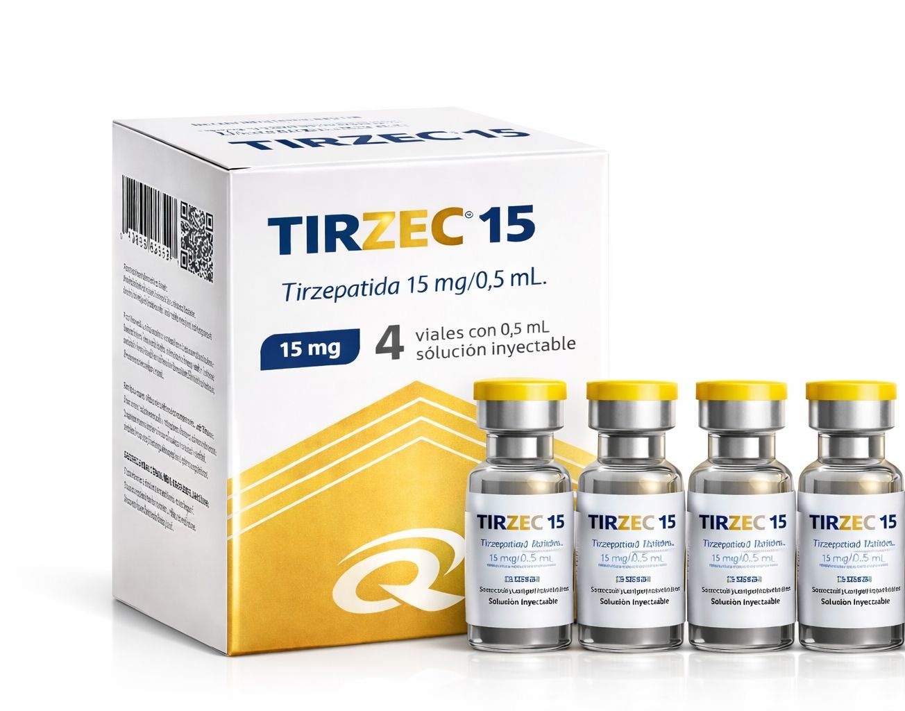 TIRZEC 15mg 4ampolas (quimfa)